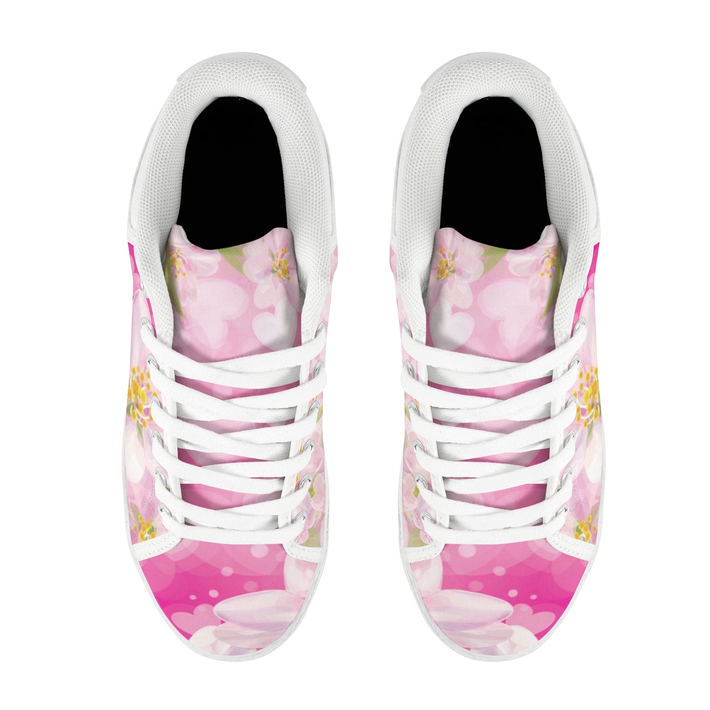 Chukka Canvas Women's Shoes - Pink Floral