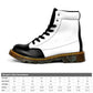 Winter Round Toe Women's Boots  - Classic White