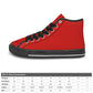 Vancouver High Top Canvas Men's Shoes - Classic Red