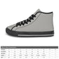 Vancouver High Top Canvas Men's Shoes - Classic Grey