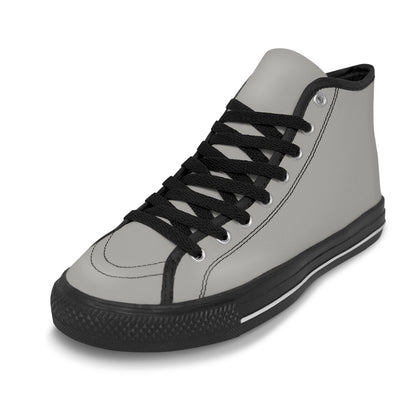 Vancouver High Top Canvas Men's Shoes - Classic Grey