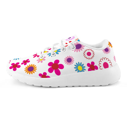 Kid's Sneakers - Flowers