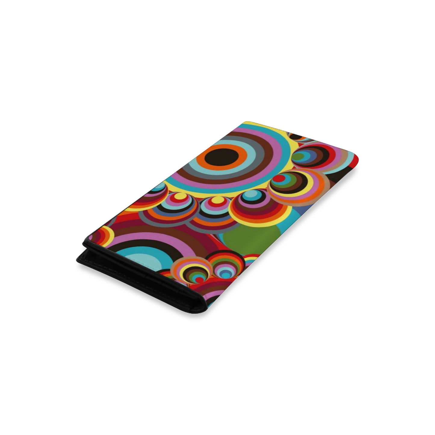 Women's Leather Wallet  - Psychedelic