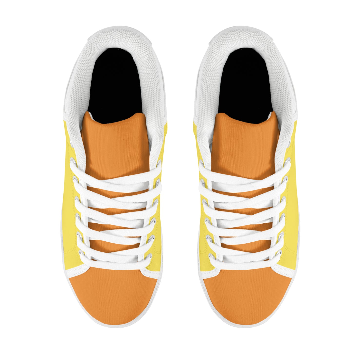Chukka Canvas Women's Shoes - Yellow/Orange Combo