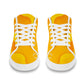 Chukka Canvas Women's Shoes - Electric Orange