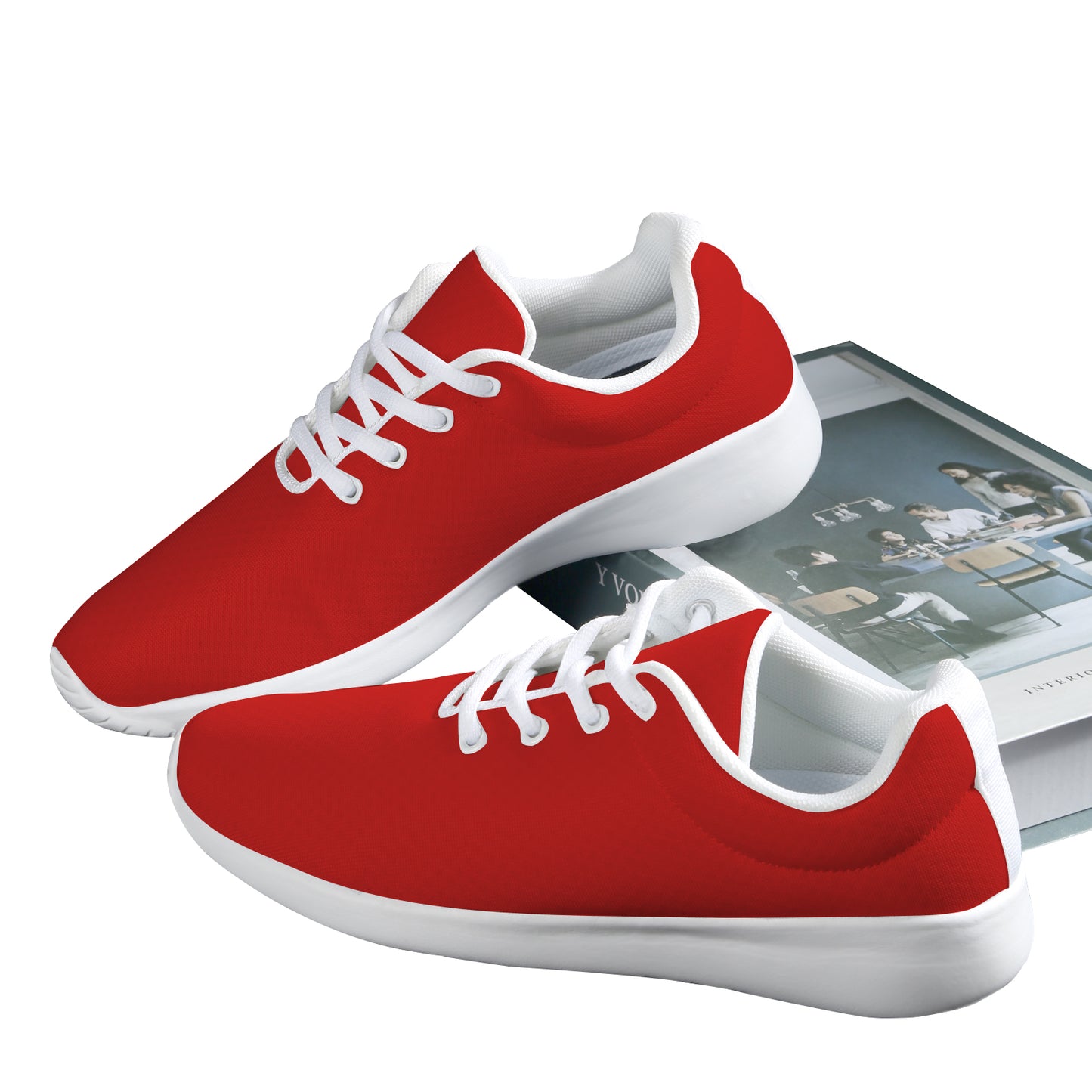 Men's Athletic Shoes - Classic Red