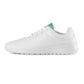 Men's Athletic Shoes - White/Turquoise Combo