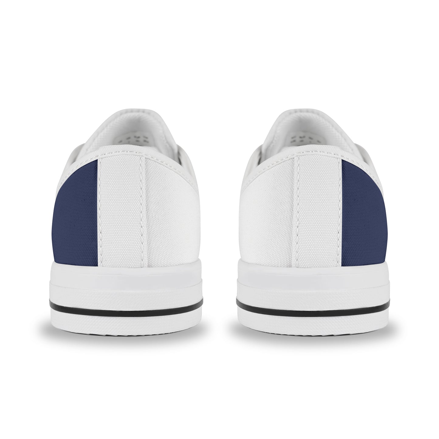 Women's Sneakers - Navy/White Combo