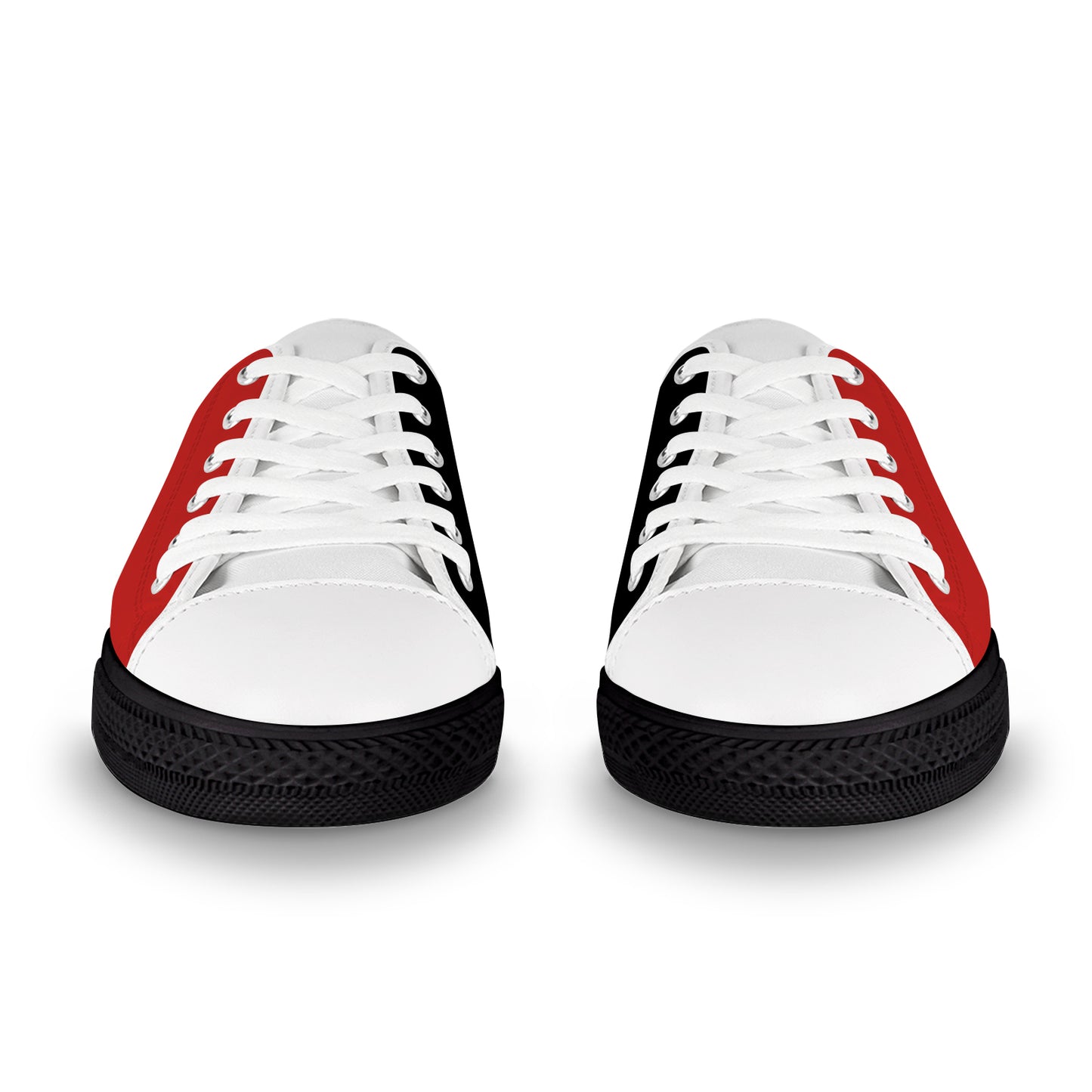 Men's Canvas Sneakers - Classic Red