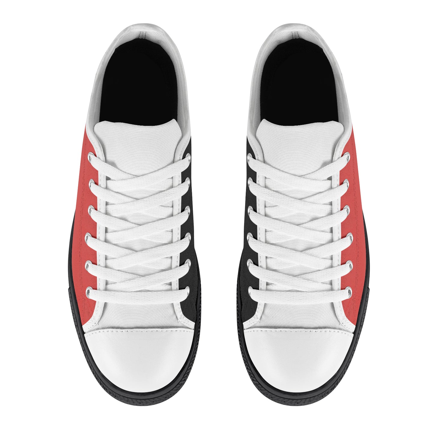 Men's Canvas Sneakers - Classic Red