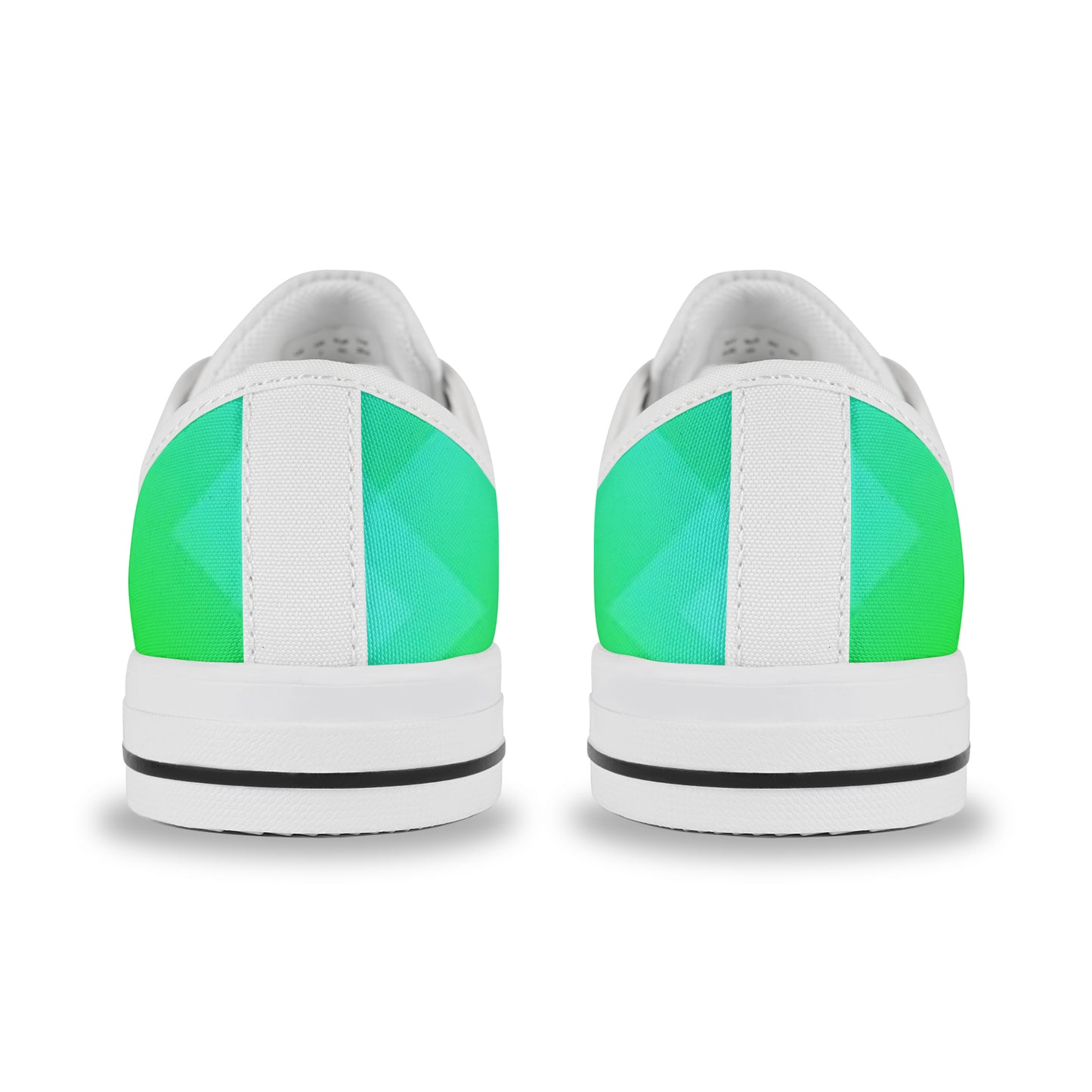 Women's Sneakers - Yellow/Green Pixel