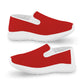 Women's Slip-on Sneakers - Classic Red