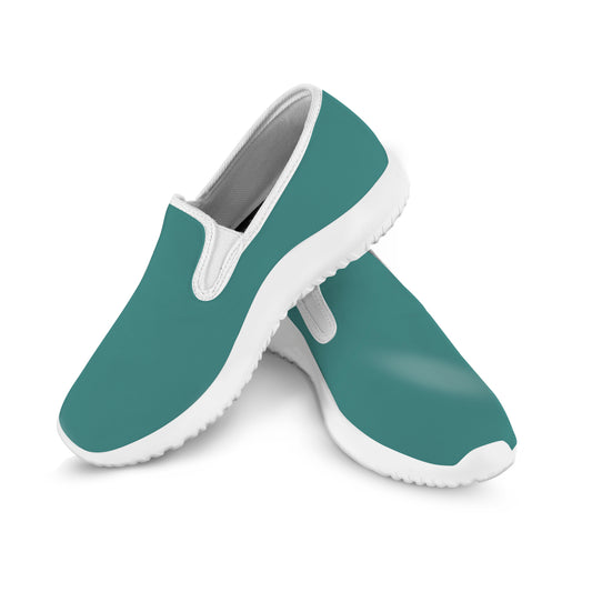 Women's Slip-on Sneakers - Classic Green