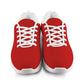 Men's Breathable Sneakers - Classic Red
