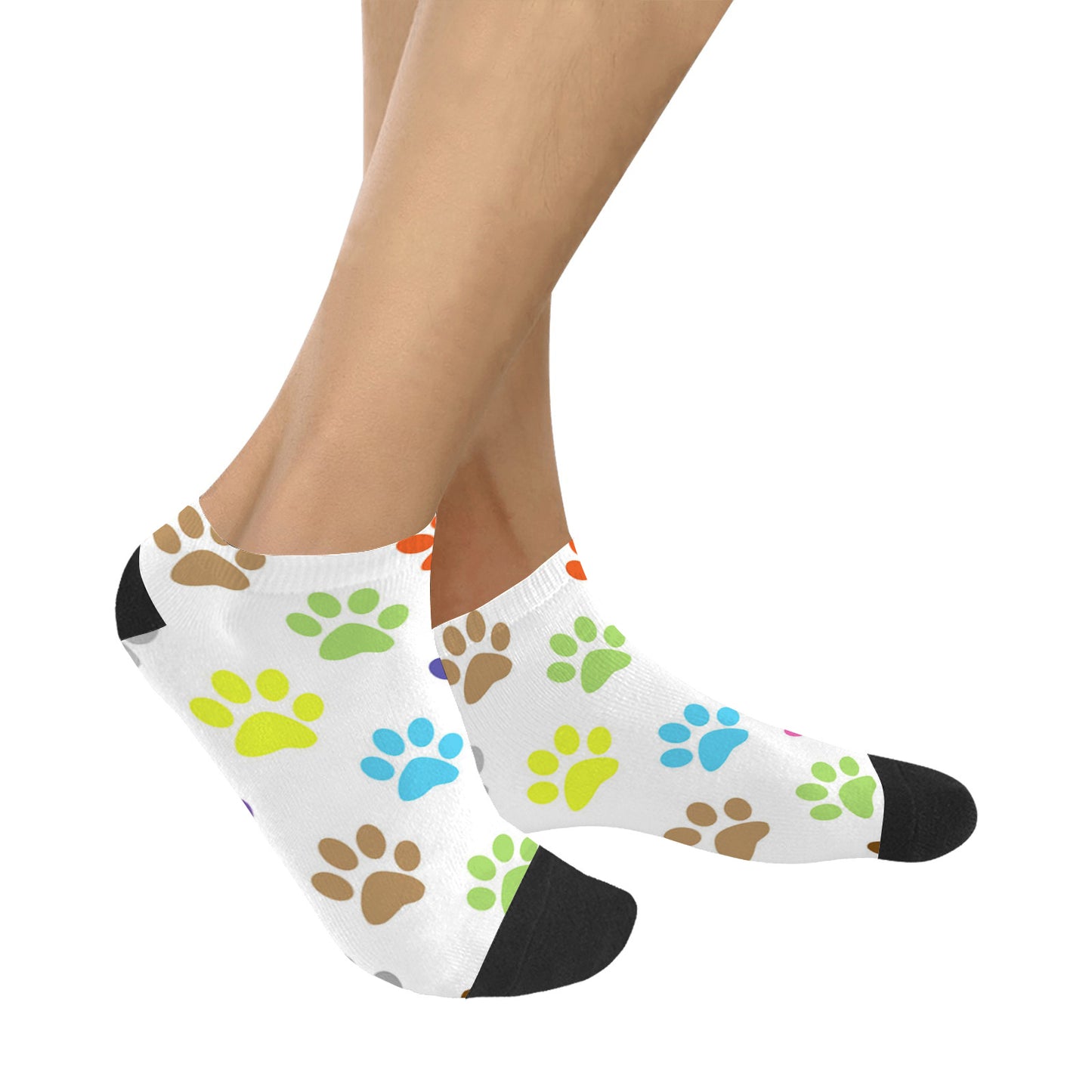 Women's Ankle Socks - Paw Print