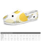 Casual Canvas Women's Shoes - Yellow/Black