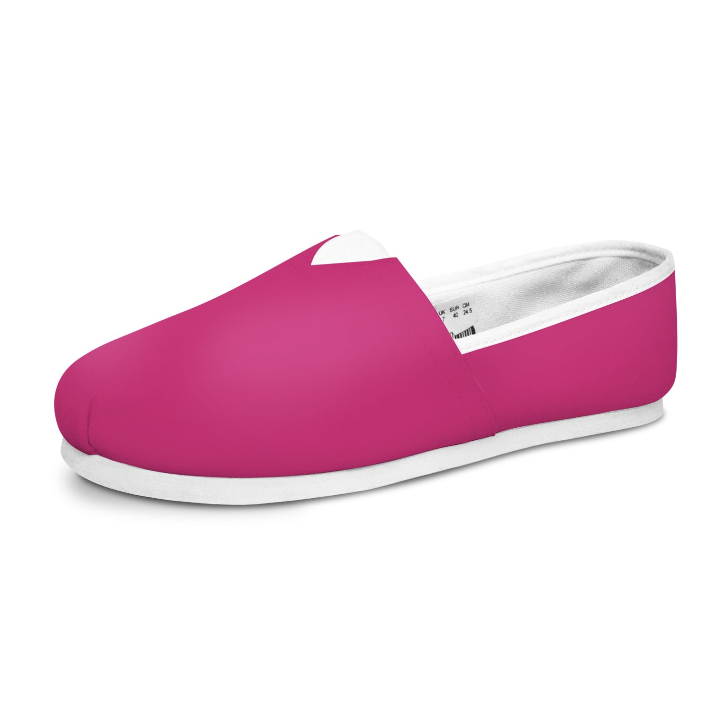 Casual Canvas Women's Shoes - Classic Pink