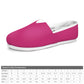 Casual Canvas Women's Shoes - Classic Pink