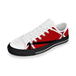 Women's Sneakers - Red/Black/White