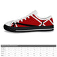 Women's Sneakers - Red/Black/White