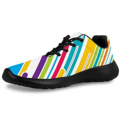Women's Athletic Shoes  - Colored Lines