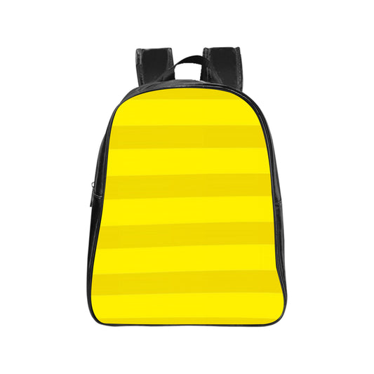 Back Pack - Bright Yellow Stripes