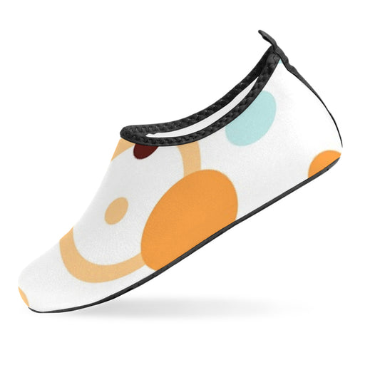 Women's Barefoot Aqua Shoes - Fun Circles