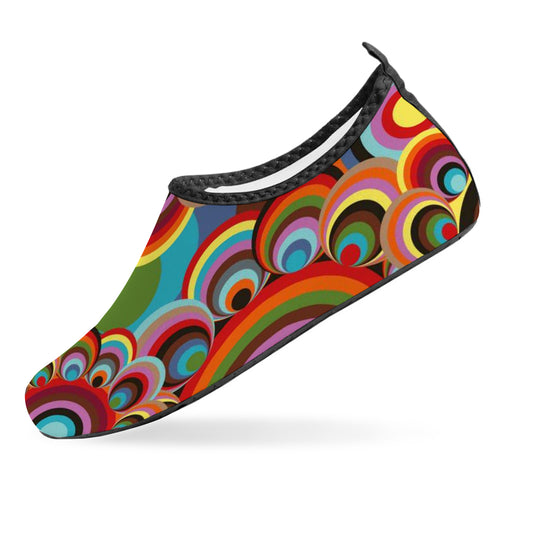 Women's Barefoot Aqua Shoes - Retro