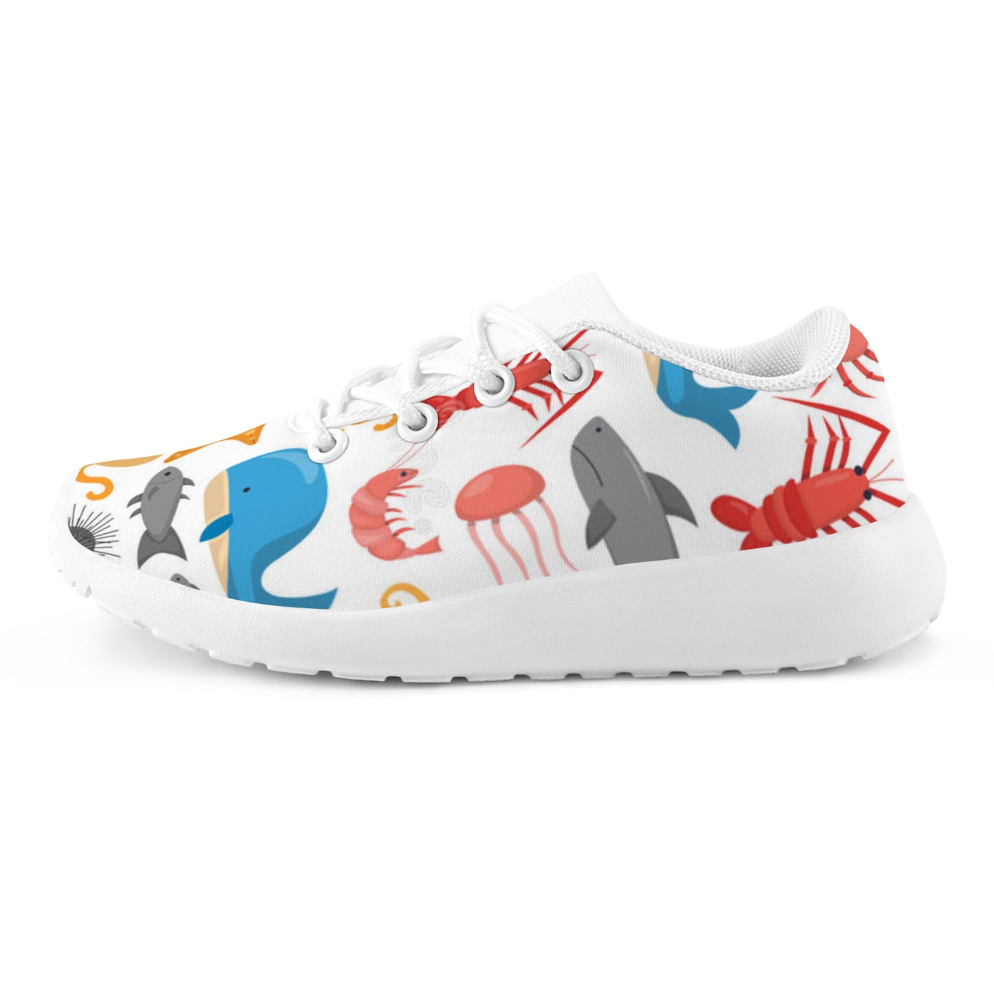 Kid's Sneakers - Ocean Creatures