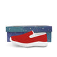 Women's Slip-on Sneakers- Classic Red