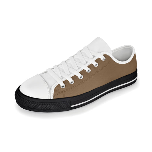 Men's Canvas Sneakers - Classic Brown
