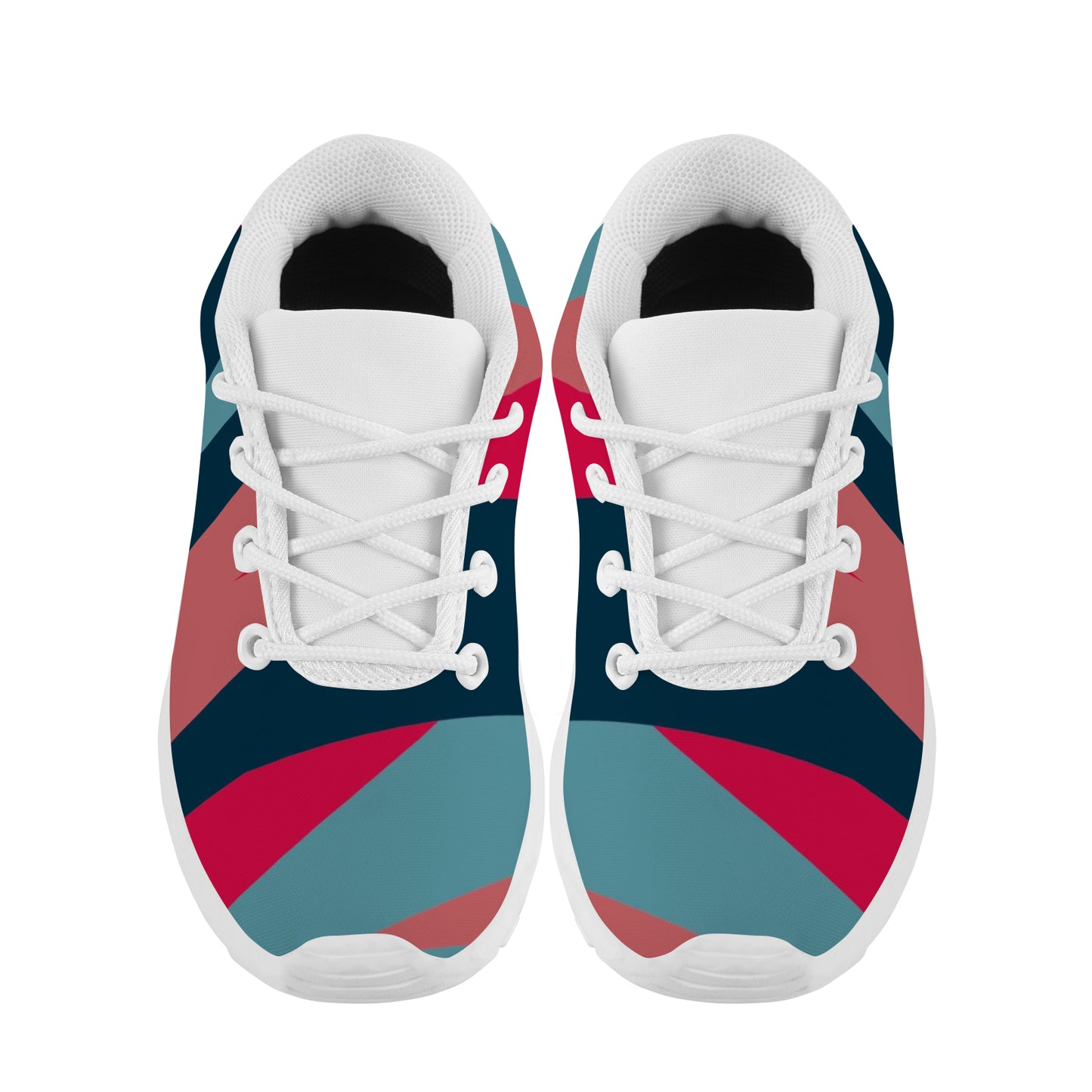 Kid's Sneakers - Turquoise/Pink