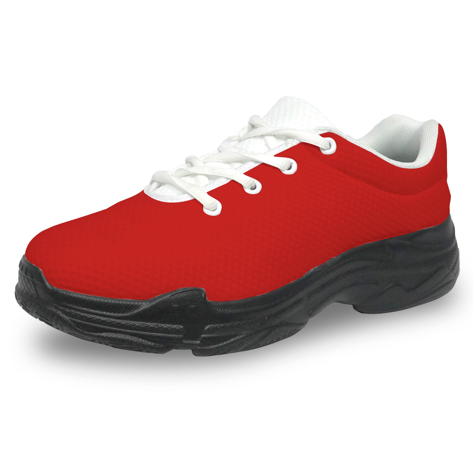 Chunky red clearance shoes