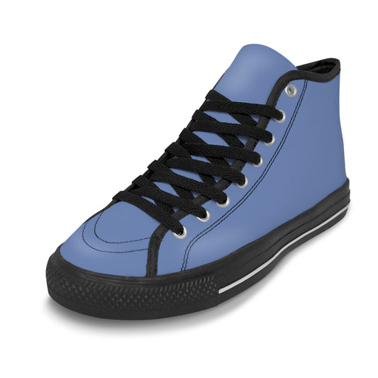 Vancouver High Top Canvas Men's Shoes - Classic Blue