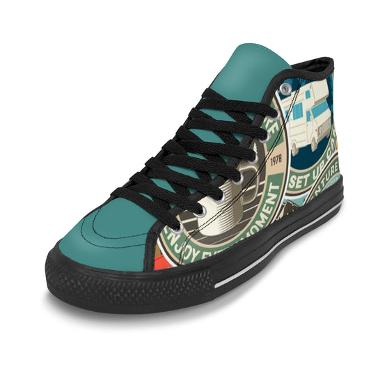 Vancouver High Top Canvas Men's Shoes - Camping