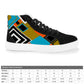Women's High Tops - Squares