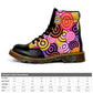 Winter Round Toe Women's Boots  - Retro Circles