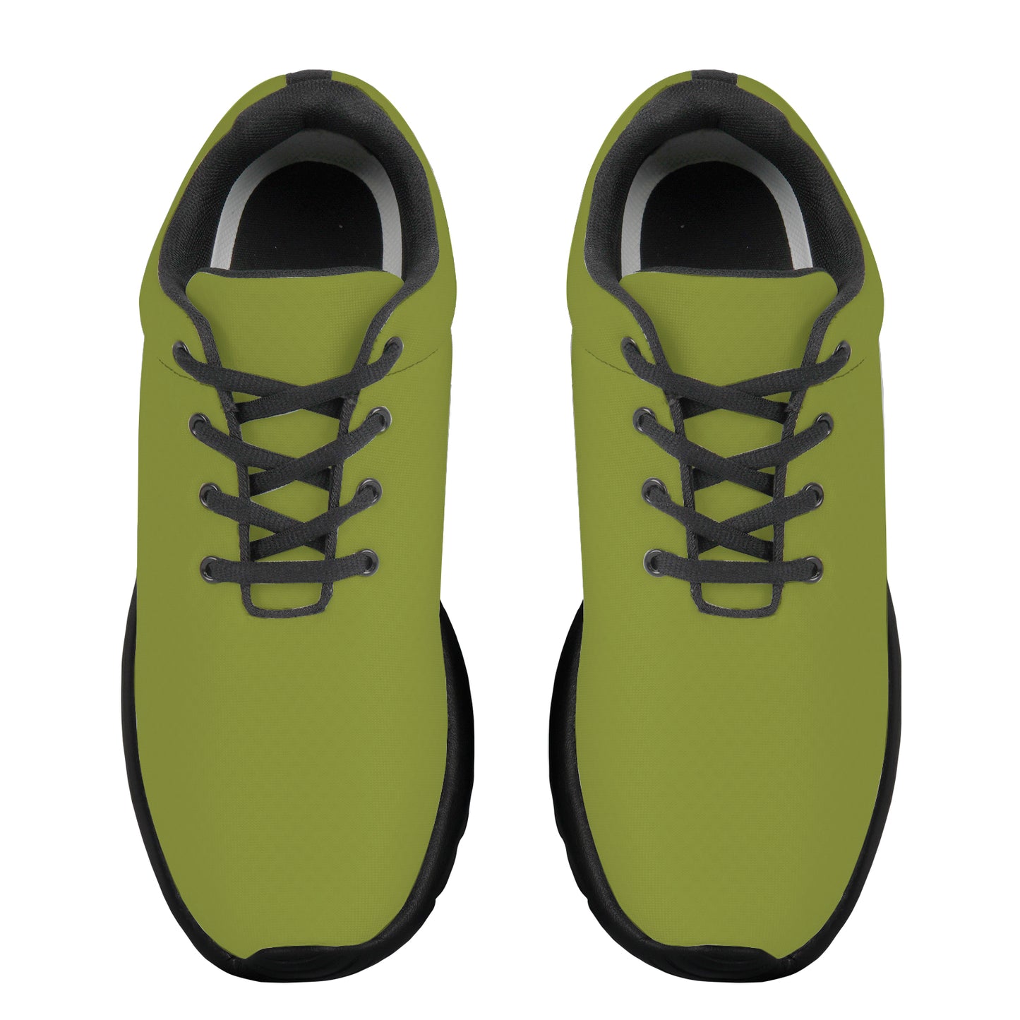 Women's Athletic Shoes - Olive Green
