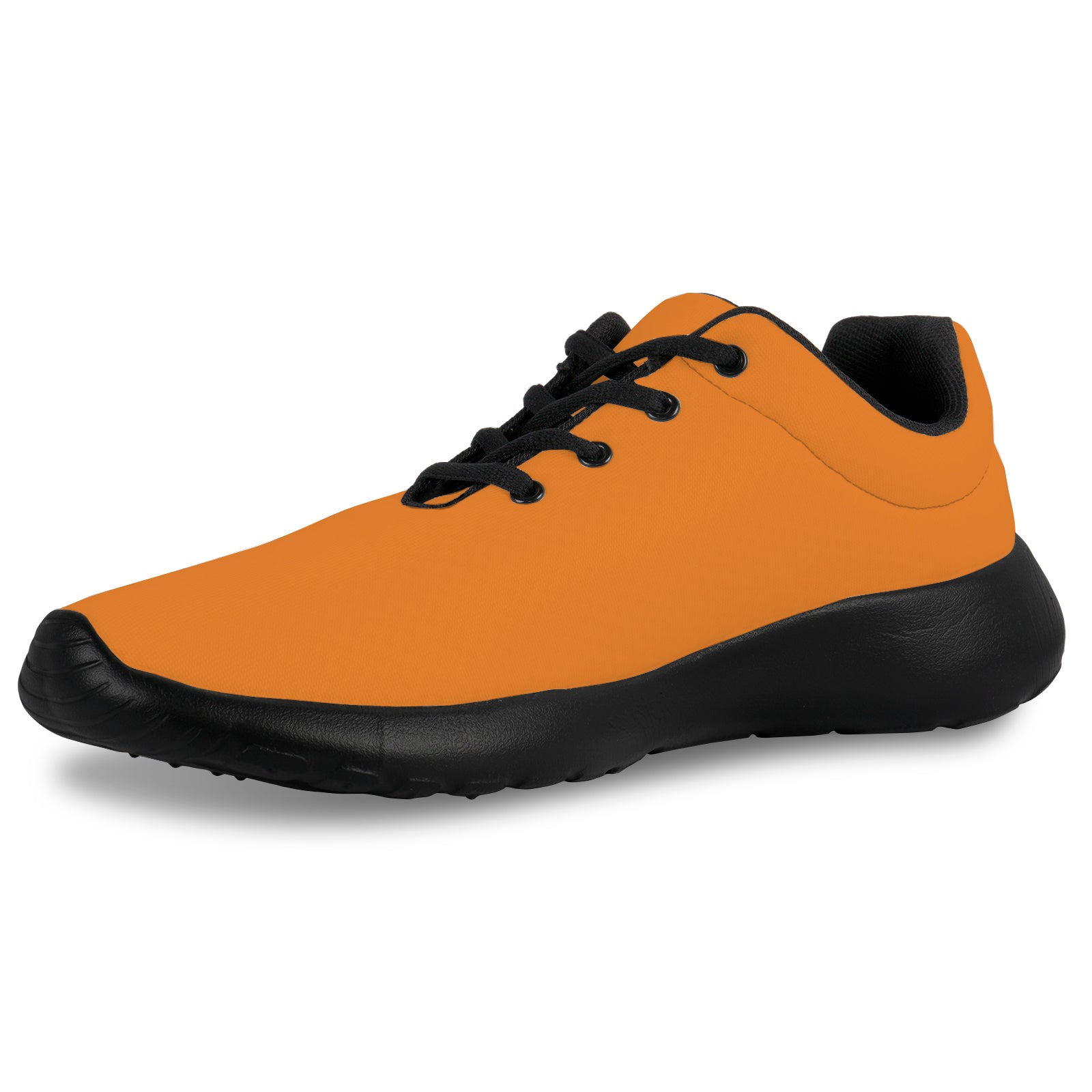 Womens black and 2024 orange athletic shoes