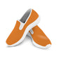 Women's Slip-on Sneakers - Classic Orange