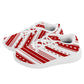 Kid's Sneakers - Red Stripes