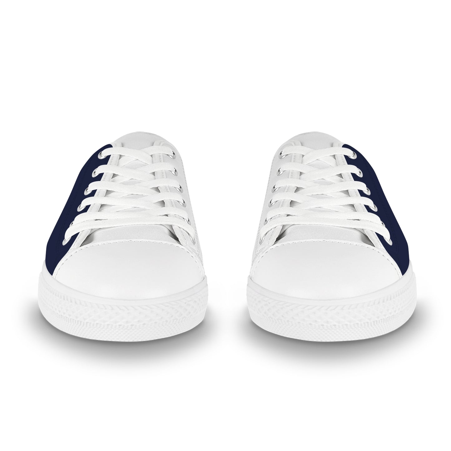 Women's Sneakers - Navy/White Combo