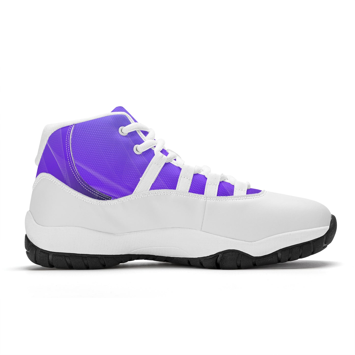 High Top Air Retro Sneakers - Purple