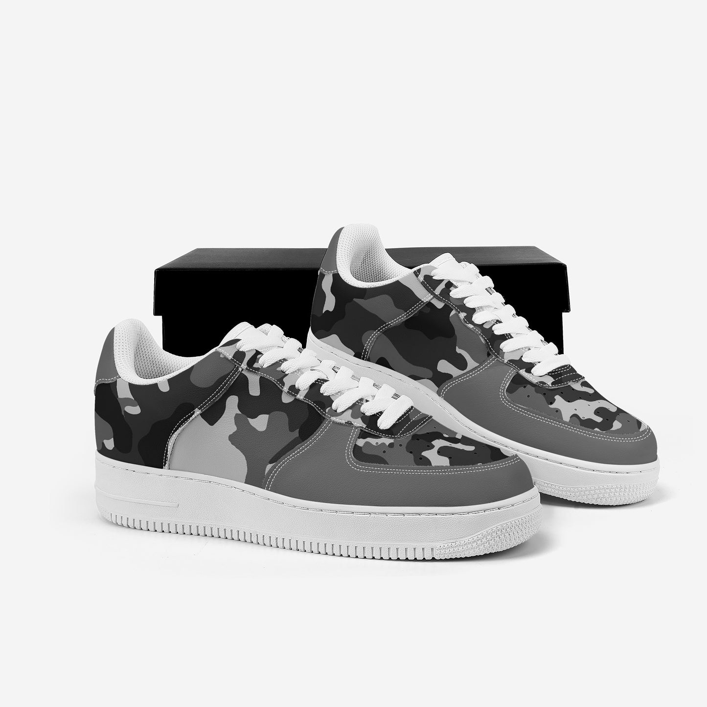 Low Top Unisex Sneaker - Grey