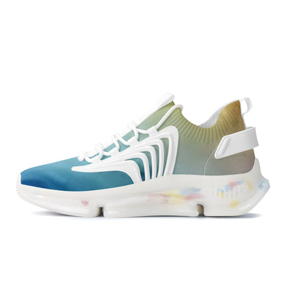 Air Max React Sneakers - White/Blue