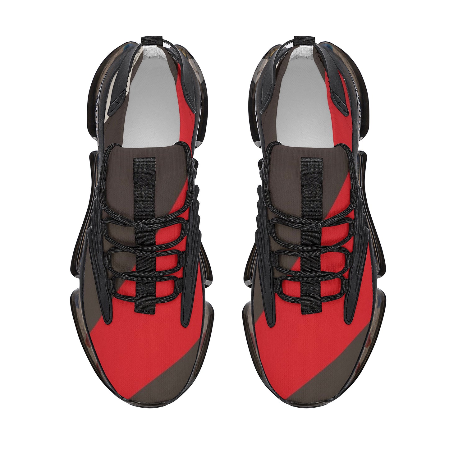 Air Max React Sneakers - Black/Red