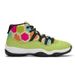 High Top Air Retro Sneakers - Lime Green