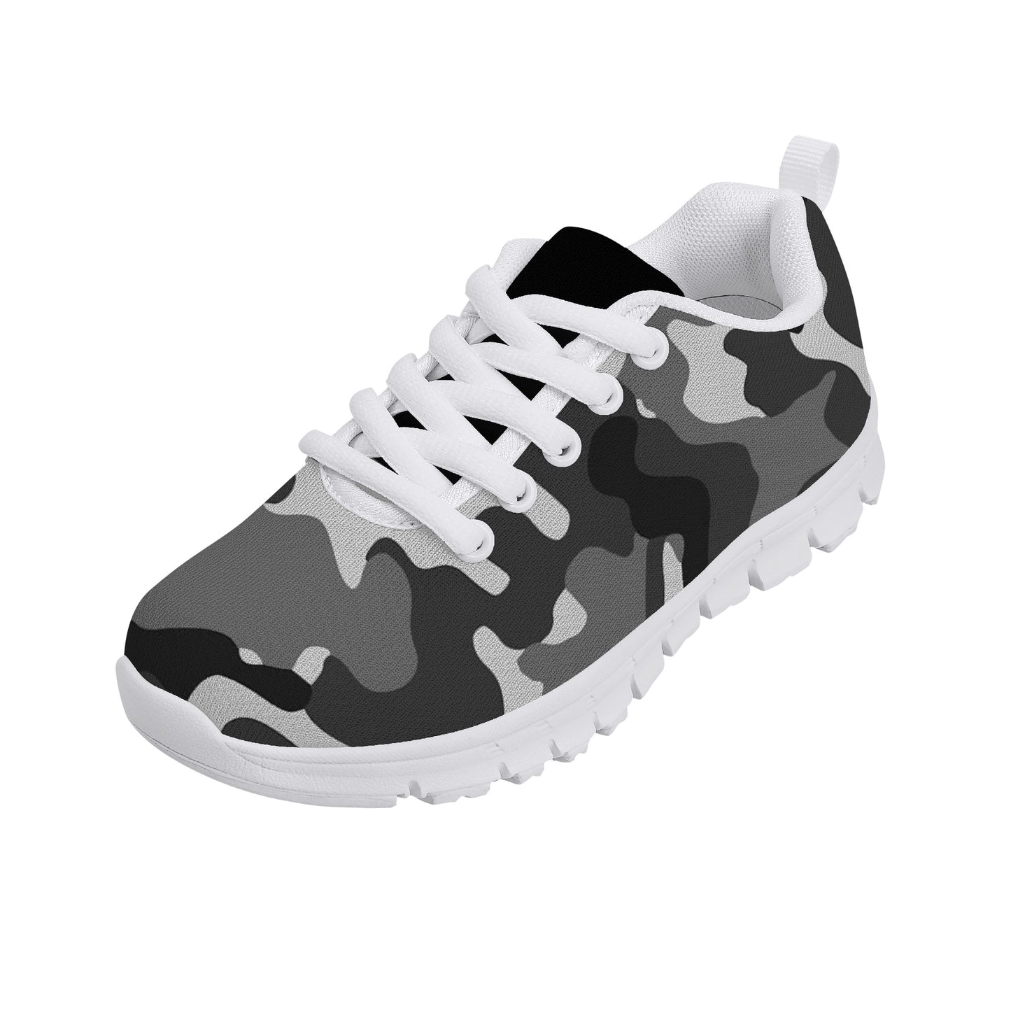Kids Sneakers - Black/Grey