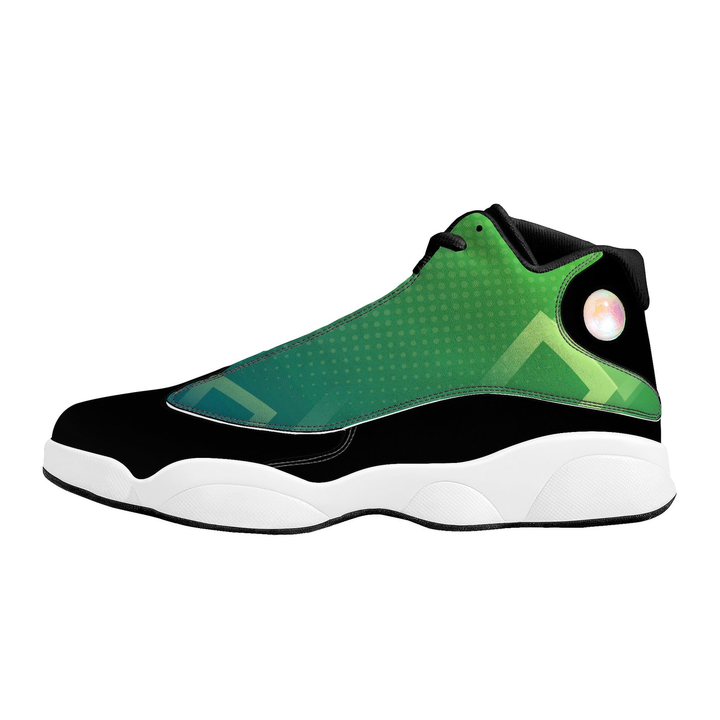 Basketball Shoes - Black/Green