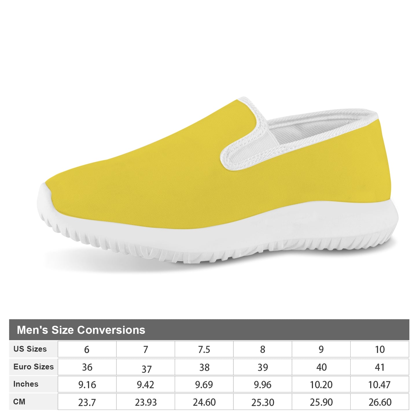 Women's Slip-on Sneakers - Classic Yellow